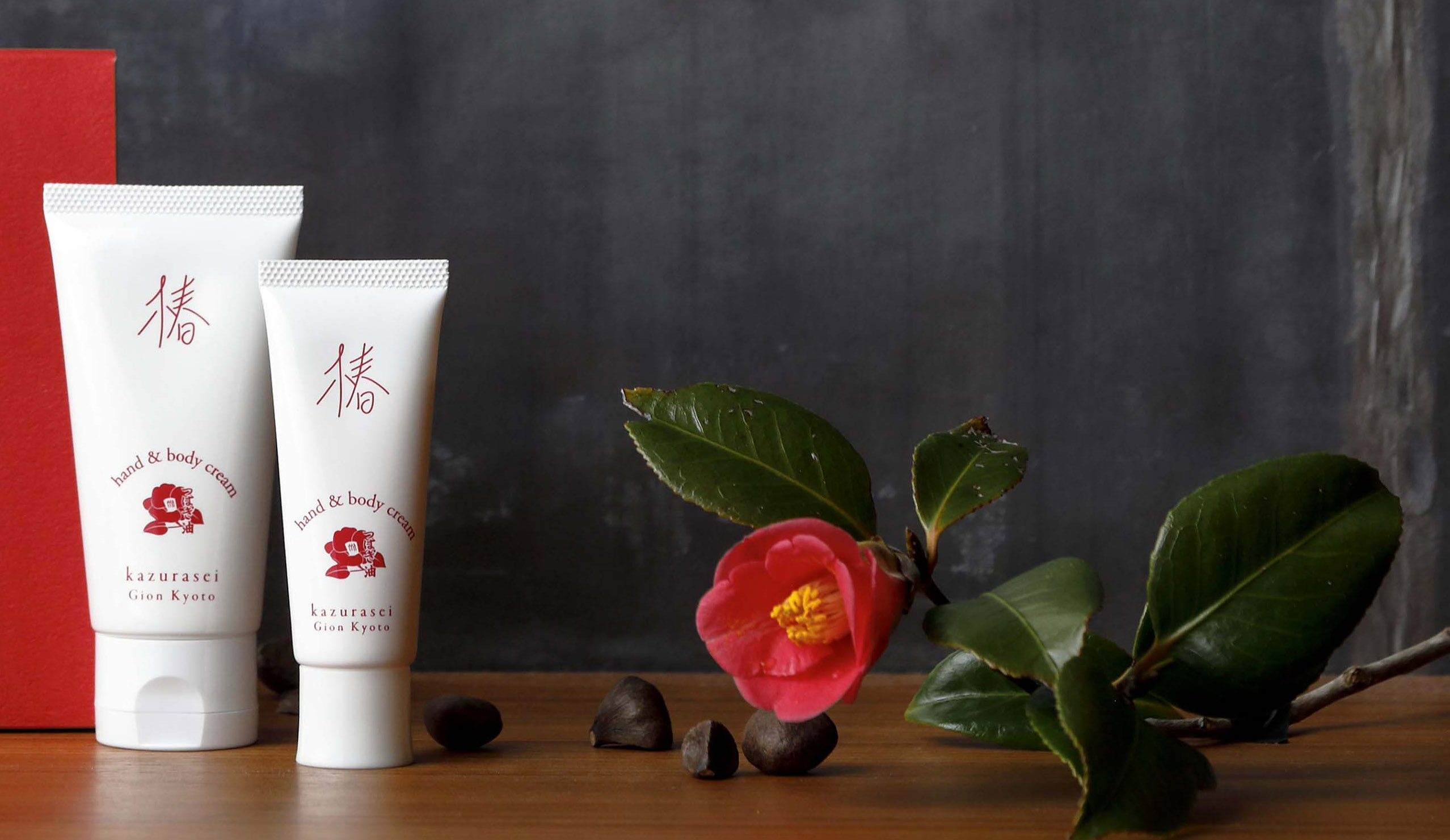 椿 ハンド＆ボディクリーム ミニ | かづら清老舗オンラインショップ