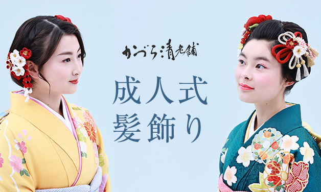 成人式の髪飾り