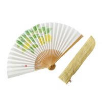 重岡良子画」 扇子・ケース セット（檸檬） | かづら清老舗