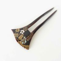 高岡漆器 螺鈿仕上 鯱旗印肉 50号 富士桜柄|MNUK-50A-2|商品